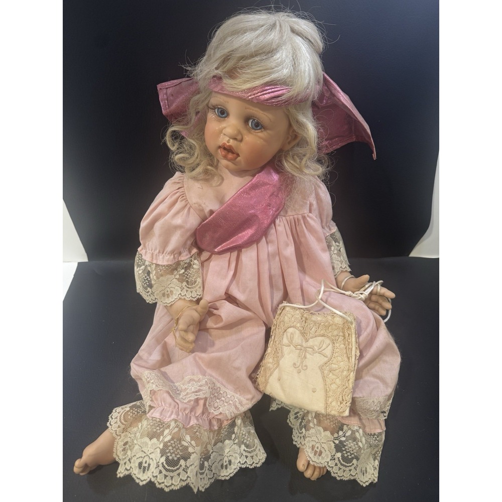 Vintage Fayzah Spanos Design Doll 1993 " Cherub"